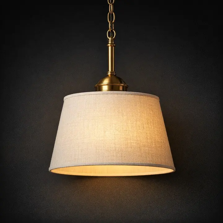 Đèn Thả Đồng Linen