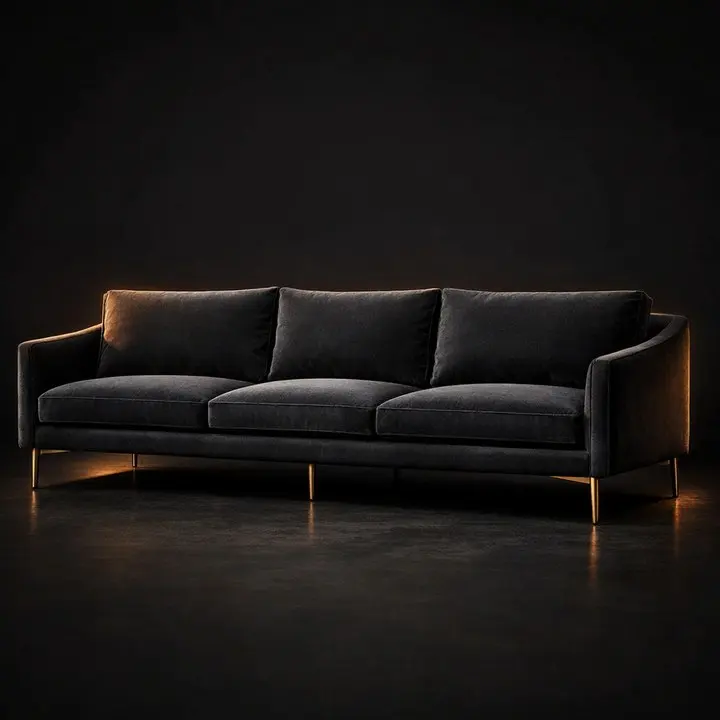 Sofa Hyde Velvet 3 chỗ